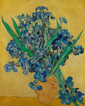 Van Gogh. Lirios, 1890. Van Gogh Museum, Ámsterdam