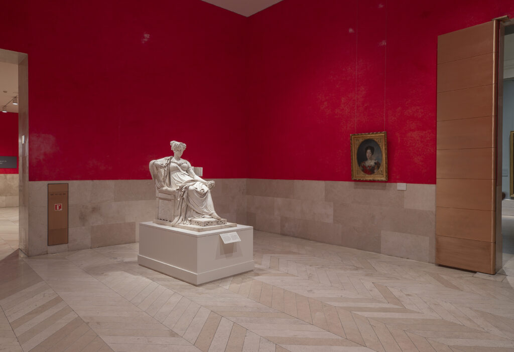Imagen de la sala 54 dedicada a María Isabel de Braganza como reina fundadora. Fotografía: © Museo Nacional del Prado