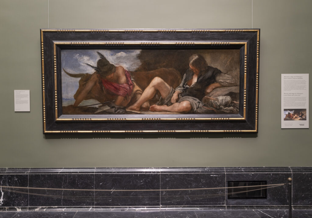Velázquez. Mercurio y Argos, 1659. Museo Nacional del Prado