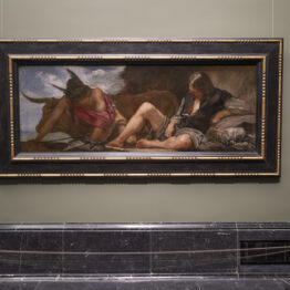 Mercurio y Argos, de Velázquez, recupera su formato original de la mano de un nuevo marco