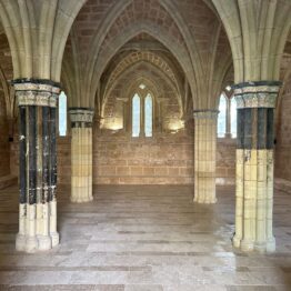 El Monasterio de Piedra restaura su sala capitular y su cripta, anticipándose al bicentenario de Juan Federico Muntadas