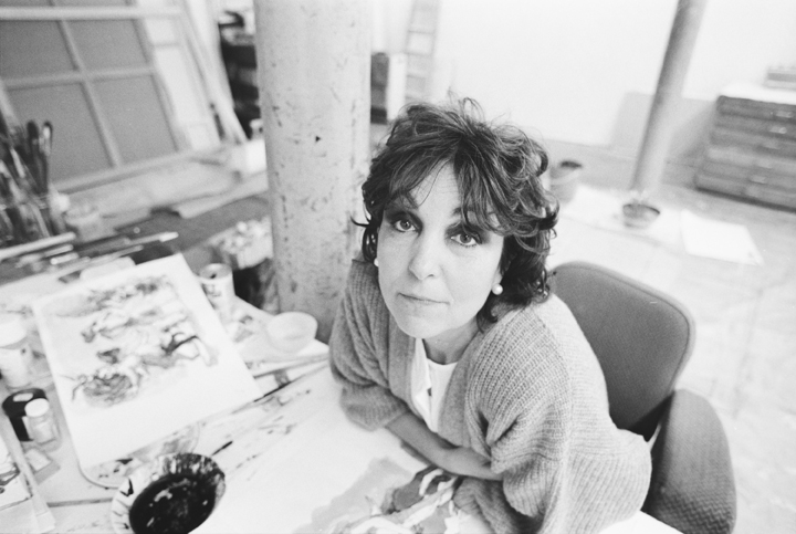 Paula Rego en su estudio, 1987 © The Times/News Licensing © Paula Rego