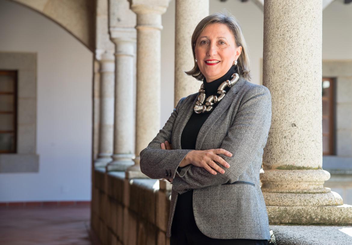 Trinidad Nogales, directora del Museo Nacional de Arte Romano