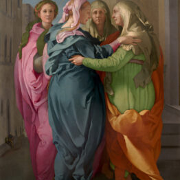Espiritual y nervioso Pontormo: su Visitación llega al Museo del Prado