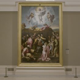 El Prado vuelve a exponer su copia de la Transfiguración de Rafael tras ser restaurada