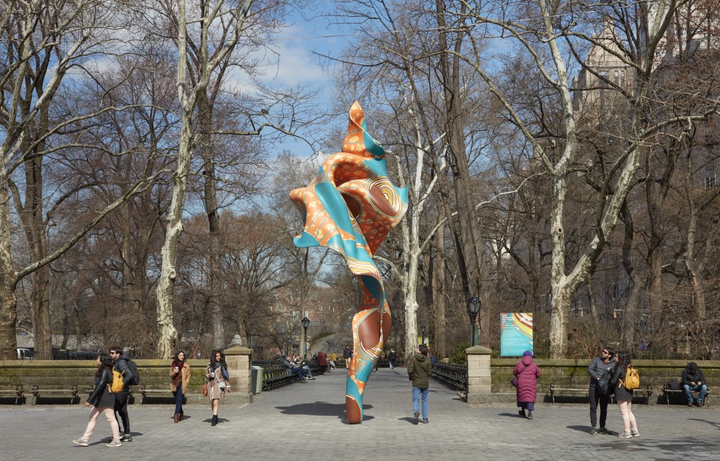 Yinka Shonibare. Wind Sculpture (SG), I, 2018 