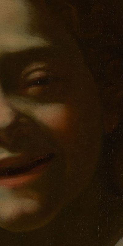 Simon Vouet. Retrato de niña con paloma