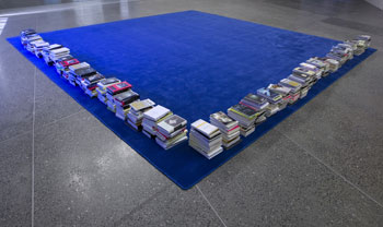 Dominique Gonzalez-Foerster. Vistas de Alformbra de lectura en la exposición Nocturama (MUSAC, Mayo-Septiembre, 2008)