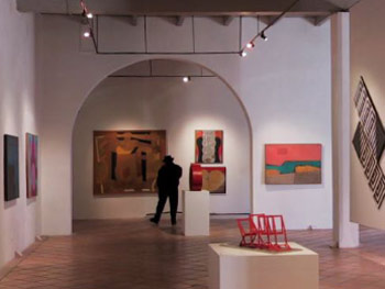 Interior del Museo Manuel Felguérez