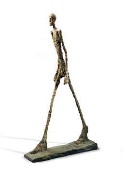 Alberto Giacometti. Hombre que camina I, 1960. Fondation Maeght