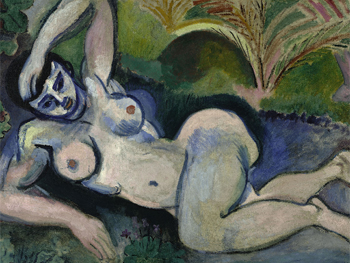 Matisse. Desnudo azul (Recuerdo de Biskra), 1907. Baltimore Museum of Art