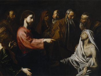 José de Ribera. La resurrección de Lázaro, hacia 1616. Museo del Prado