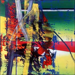 Gerhard Richter, Station, 1985 - óleo sobre lienzo, 251,2x251,2 cm