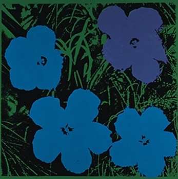 Andy Warhol, Four-foot flowers, 1964