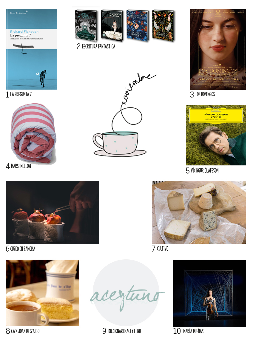 Fuera de menú: planes e ideas para el mes de noviembre 2025