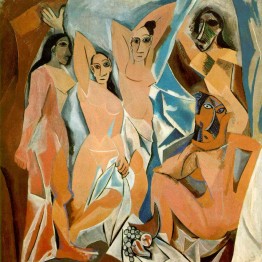 Cubismo: Autor: Picasso. Las señoritas de Aviñón