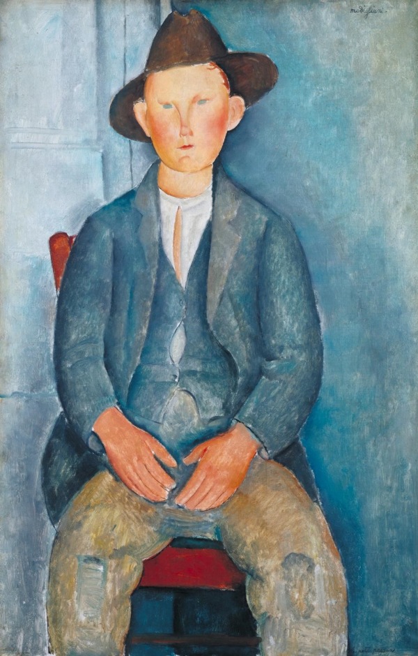 Amedeo Modigliani. The Little Peasant c. 1918 Tate Photo © Tate