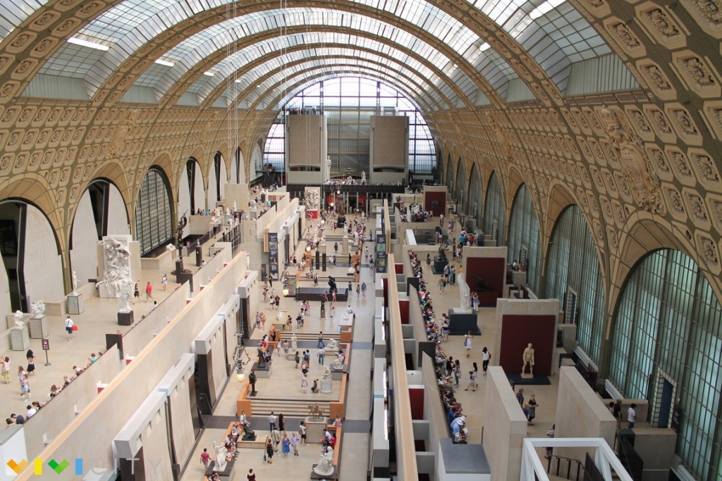 Maestros del impresionismo y obras en la Gran galería del Musée d´ Orsay