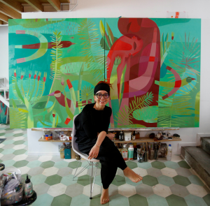Marina Anaya presenta "El verano invencible" en la Galería acuadros