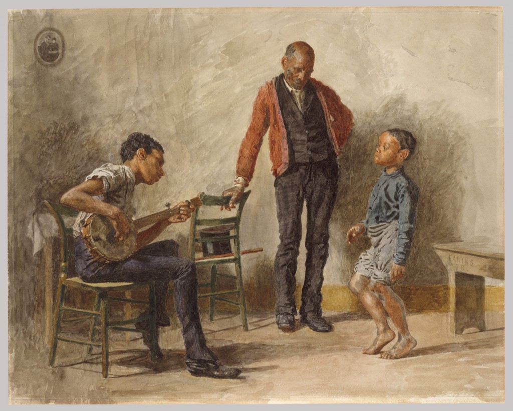 Thomas Eakins. The Dancing Lesson (Negro Boy Dancing), 1878