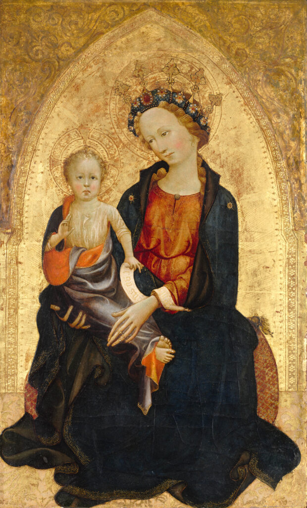 Gherardo Starnina. Virgen de la Humildad, hacia 1400. The Cleveland Museum of Art