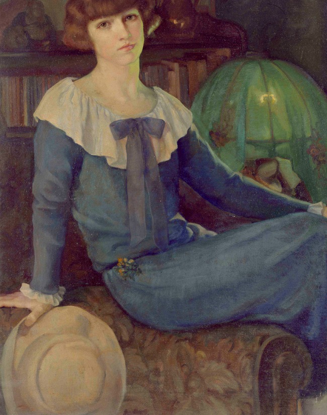 Marisa Roësset Velasco, Autorretrato, 1924. Museo Nacional Centro de Arte Reina Sofía, Madrid
