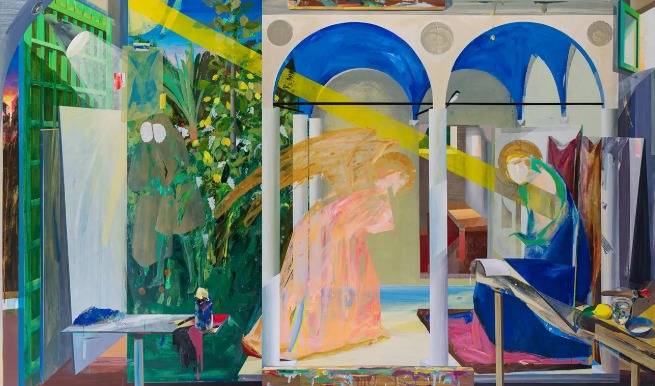 Alfonso Albacete. Pintura antigua/Virgo, 2025