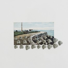 Hannah Wilke. Sea Wall, 1975