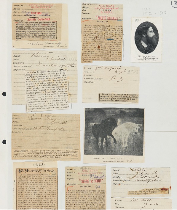Juicios críticos de mi obra pictórica, 1900-1914 - Álbum de prensa I. AMNAC. Fons Hermen Anglada Camarasa