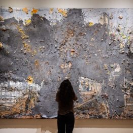 Caminantes sobre un mar de Anselm Kiefer