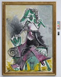 Picasso. Mousquetaire a la pipe, 1968