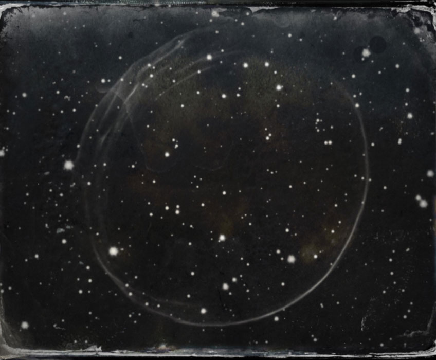 Álvaro Laiz. Large Magellanic Cloud, 163.000 years-light from Earth, 2019. Serie The Edge