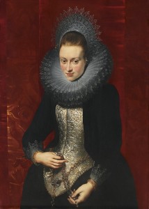 Peter Paul Rubens. Retrato de una joven dama con rosario, c. 1609-1610 © Museo Thyssen-Bornemisza, Madrid