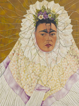 Frida Kahlo. Autorretrato como tehuana (Diego en mi pensamiento), 1943