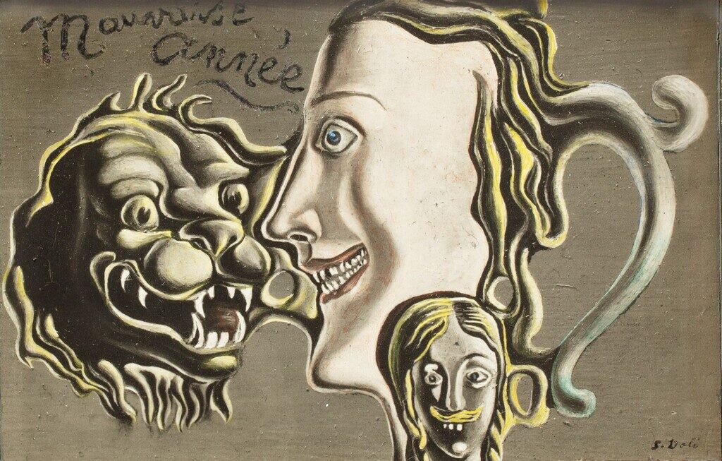 Salvador Dalí. Mauvaise Année, 1937