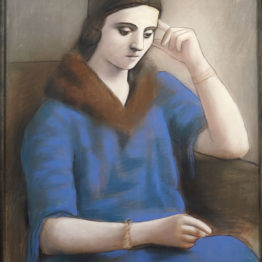 Pablo Picasso. Olga pensativa, 1923. Musée national Picasso-Paris, Dation Pablo Picasso, 1979