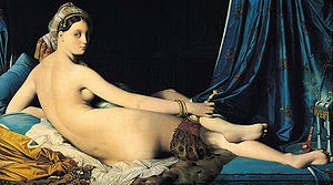 Jean-Auguste-Dominique Ingres. La Grande Odalisque, 1814