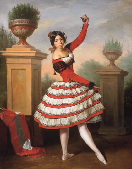 Antonio María Esquivel. La bailaora Josefa Vargas, 1840. Fundación Casa de Alba