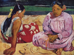 Paul Gauguin. Femmes de Tahiti, 1891  