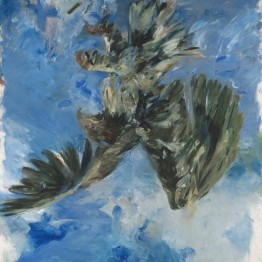Georg Baselitz. Finger painting-Eagle, 1972