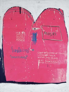 Jean-Michel Basquiat. Moisés y los egipcios (Moses and the Egyptians), 1982. © Estate of Jean-Michel Basquiat. Licensed  by Artestar, New York