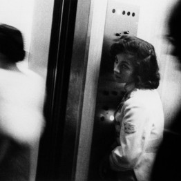 Robert Frank. Elevator. Miami Beach, 1955