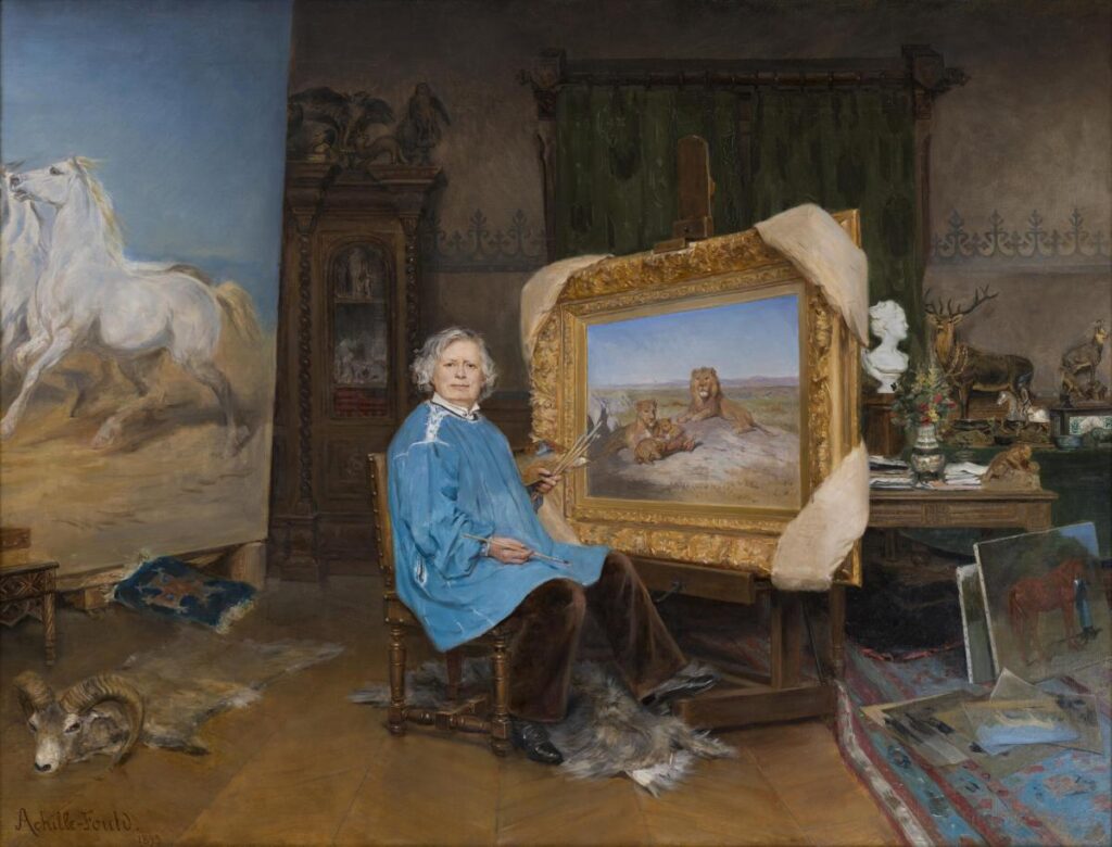 George Achille-Fould. Portrait de Rosa Bonheur © Musée des Beaux-Arts,Fotografía: F. Deval