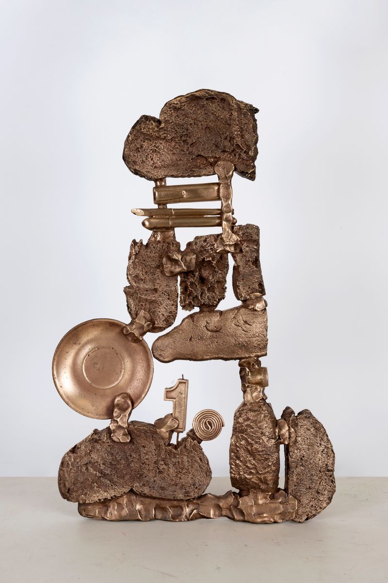 Ester Partegàs. Construcción II (plato), 2025. Cortesía de la artista y Prats Nogueras Blanchard