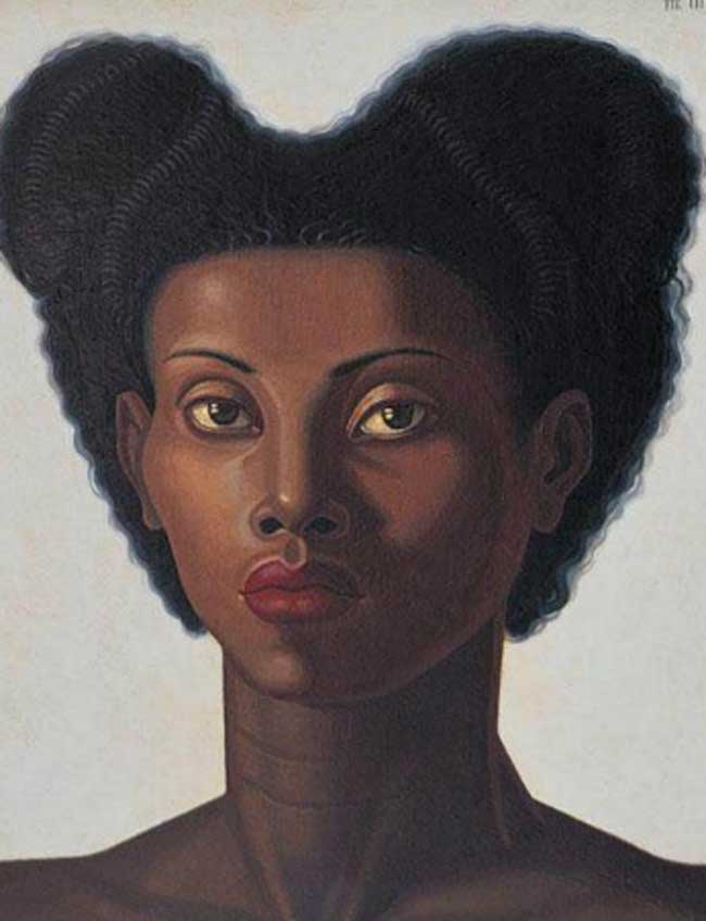 Maruja Mallo. Cabeza de mujer negra, 1946