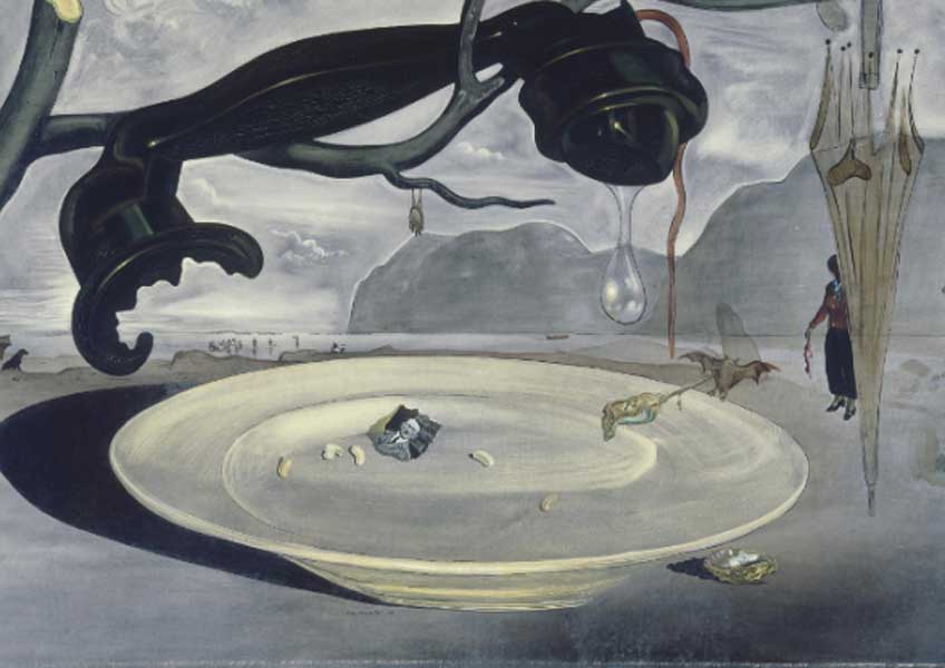 Salvador Dalí. El enigma de Hitler, 1939. Museo Reina Sofía
