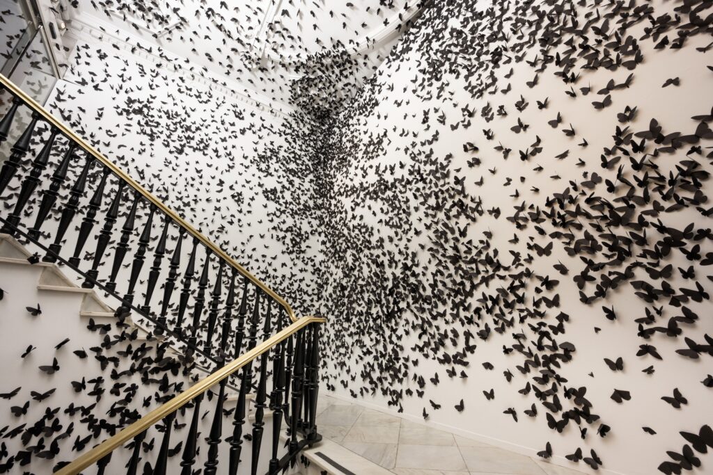 Carlos Amorales. Nube negra. Fundación Casa de México en Madrid