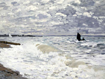 Claude Monet. The Sea at Le Havre, 1868. Carnegie Museum of Art