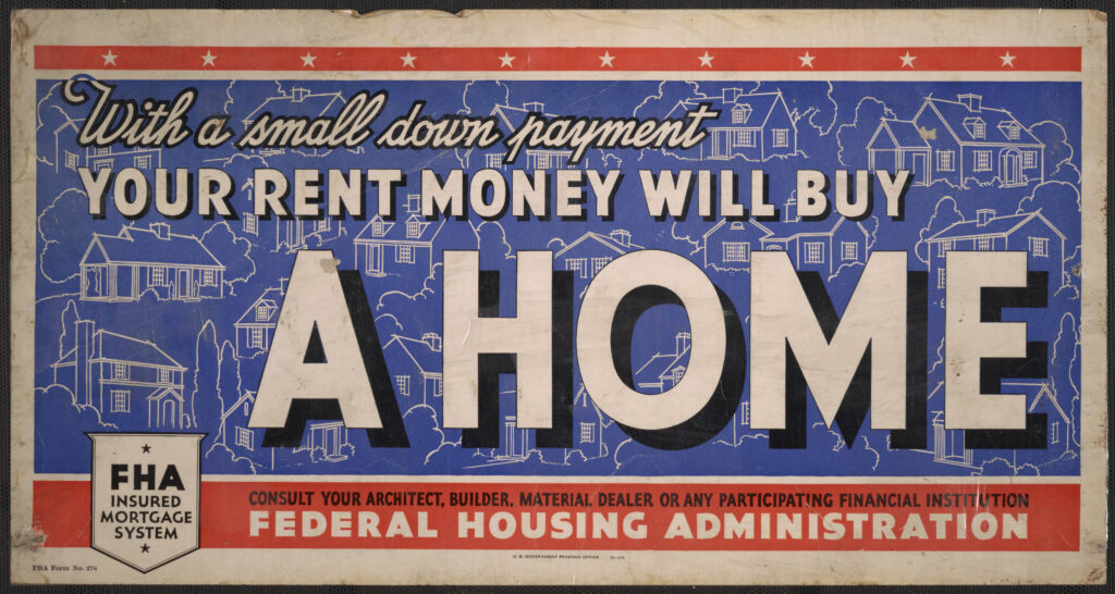 Federal Housing Administration, Minneapolis and St. Paul, Minnesota Cortesia Minnesota Streetcar Museum, Minneapolis