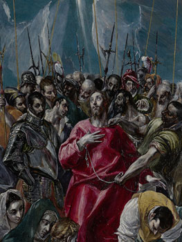 El Greco. El Expolio de Cristo. Propiedad: Corporación Masaveu. © De la reproducción: Fundación María Cristina  Masaveu, 2013. Autor de la fotografía: Marcos Morilla